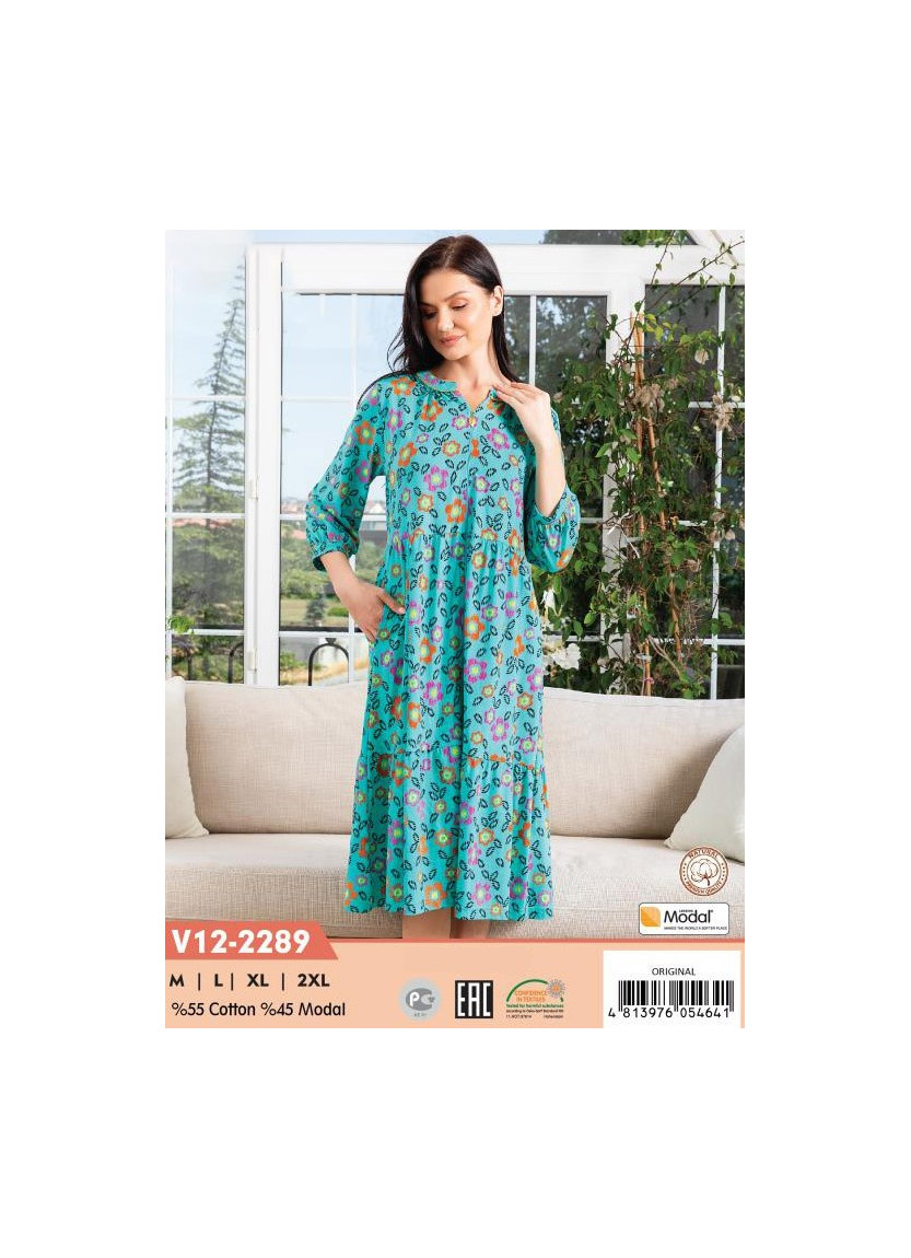 CCNV12-2289_ORI Modal Dress (M+L+XL+2XL) — Turkish factory wholesale
