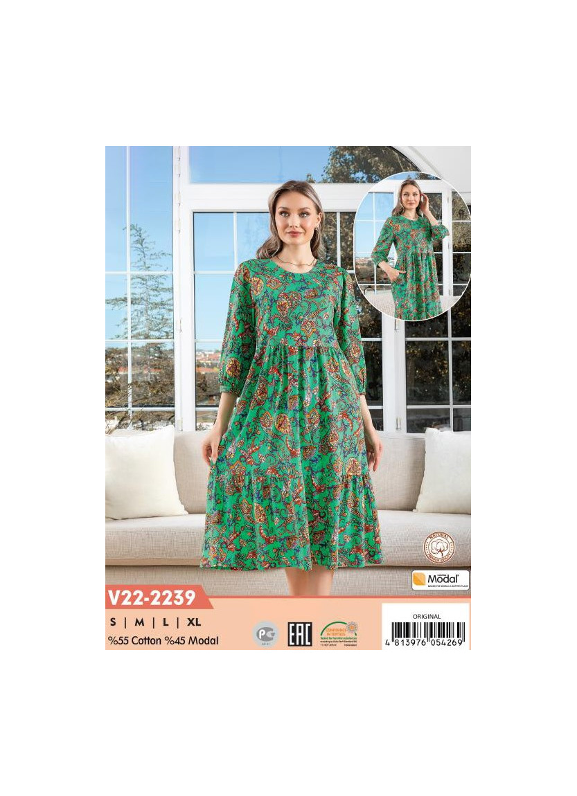 CCNV22-2239_ORI Modal Dress (S+M+L+XL) — Istanbul wholesale supplier