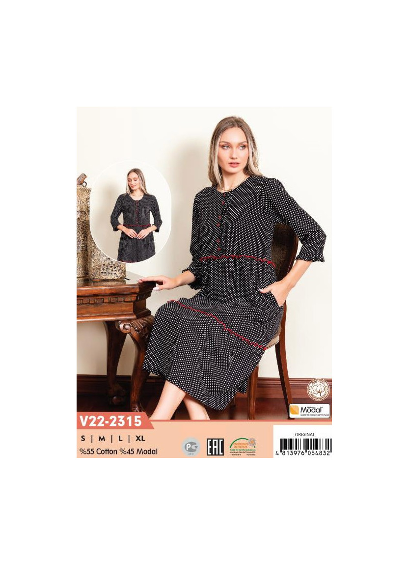 Платье Modal (S+M+L+XL) COCOON CCNV22-2315_ORI — купить оптом со Стамбула