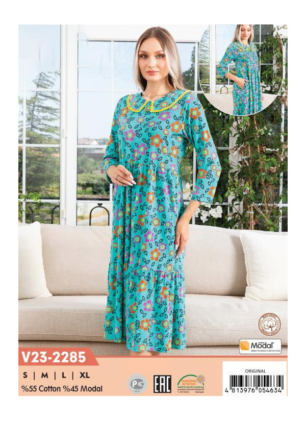 CCNV23-2285_ORI Modal Dress (S+M+L+XL) — Turkey wholesale collection
