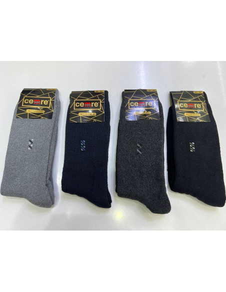 Cemre HVL 5003 12-Pair Pack Men's Socks (40-44) — direct Turkish factory supply