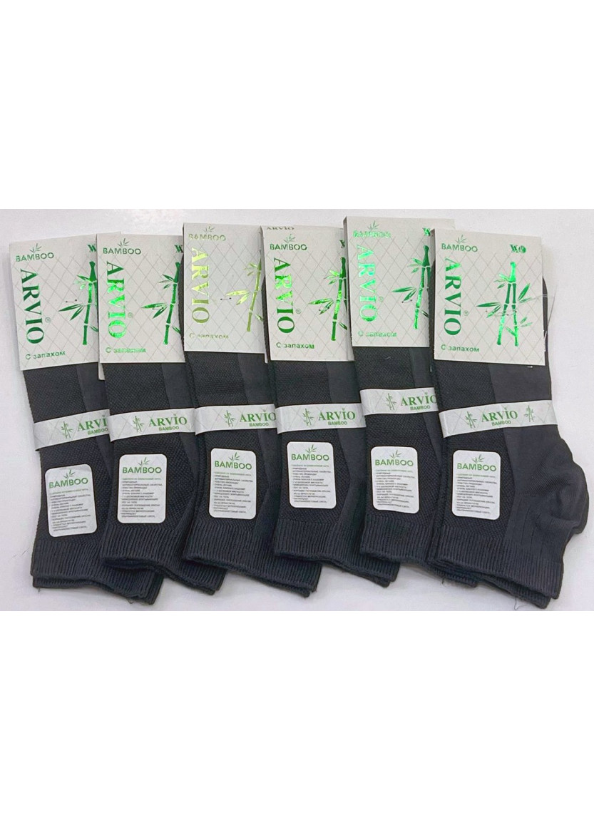 Носки Бамбуковые Короткие Мужские 12 Пар/Уп. (40-44) Всесезонные Patik Bamboo ARVIO ARVIO BMB Patik — прямые поставки из Турции