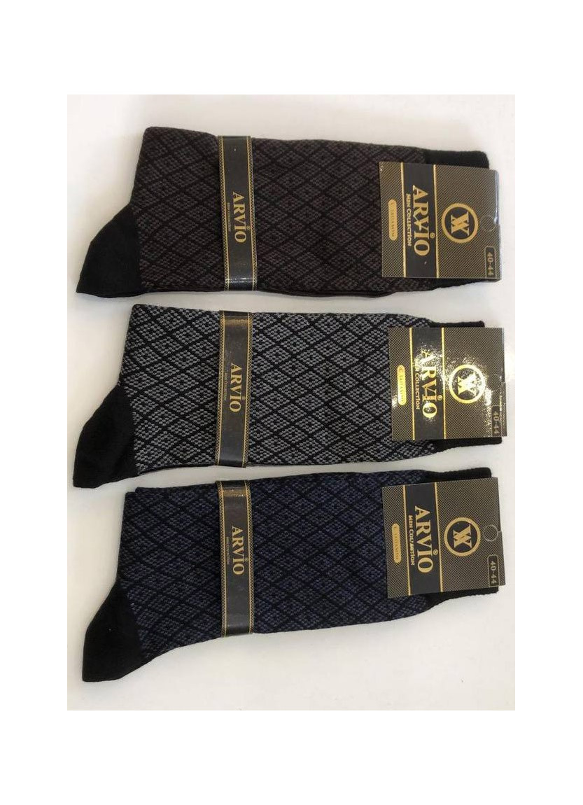 Носки Всесезонные Длинные Мужские 12 Пар/Уп. (40-44) Penye Cotton ARVIO ARVIO Uz 7005A5 — оптовая поставка из Турции