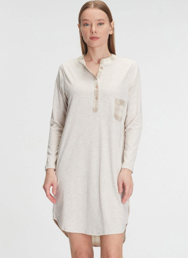 Anil 11211 Cotton Nightdress — wholesale from Turkey