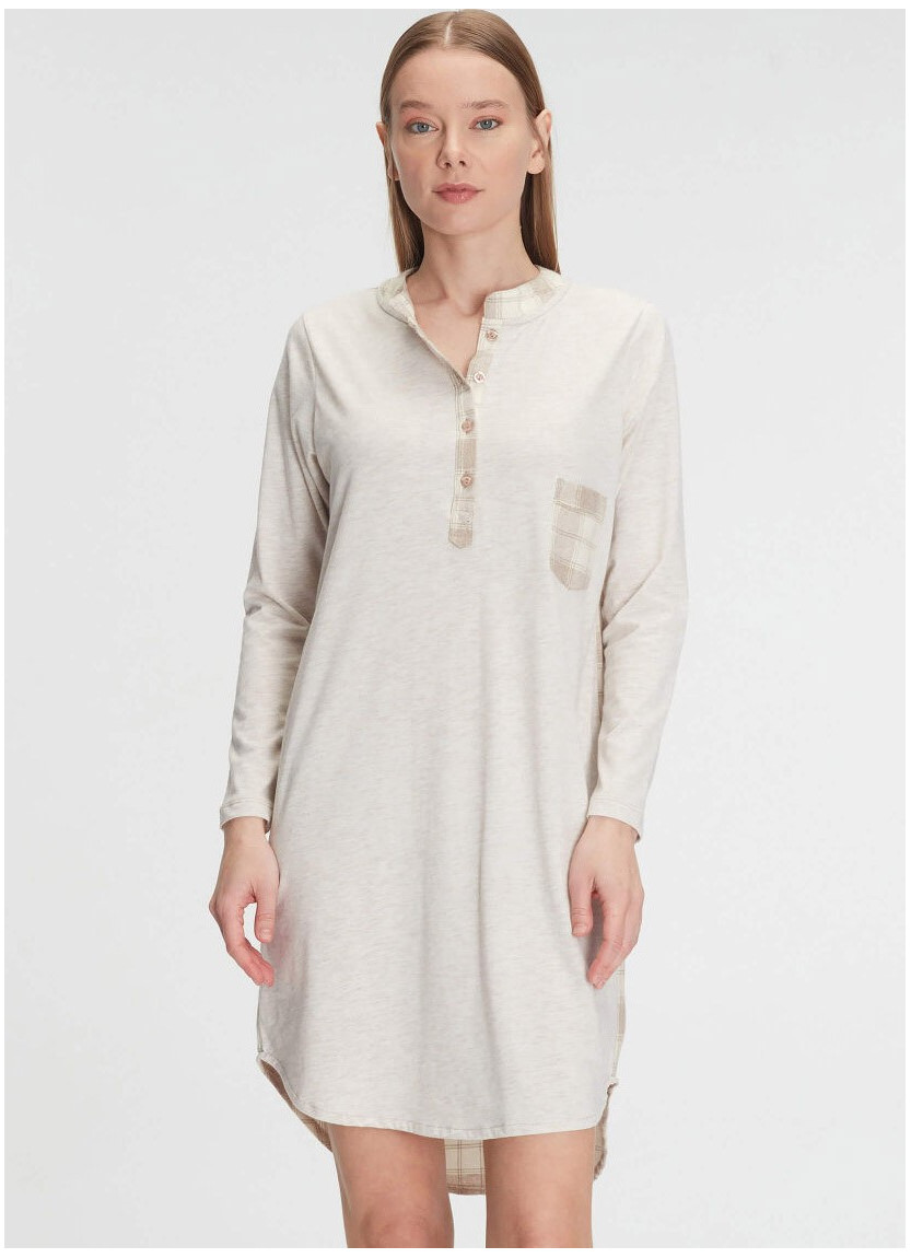 Anil 11211 Cotton Nightdress — wholesale from Turkey