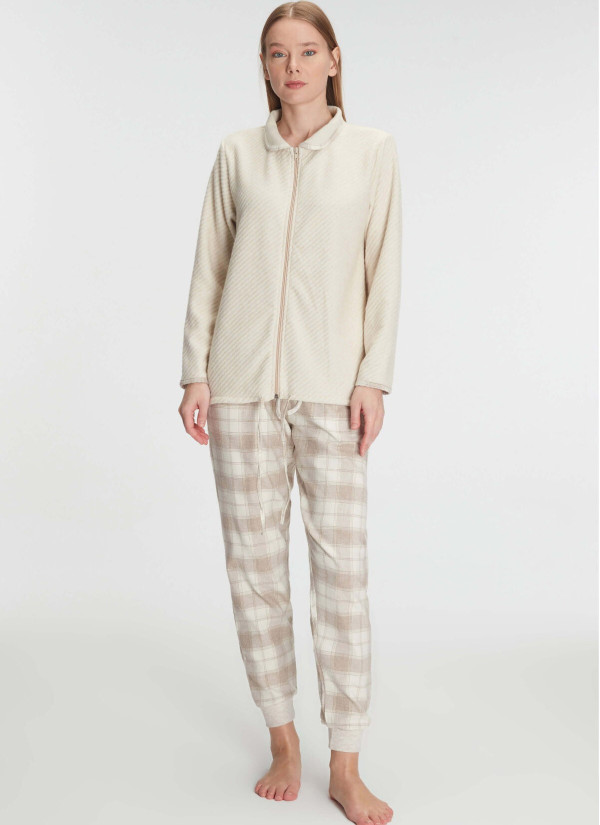Anil 11210 Cotton Pants Homewear Set — Turkish factory wholesale 2
