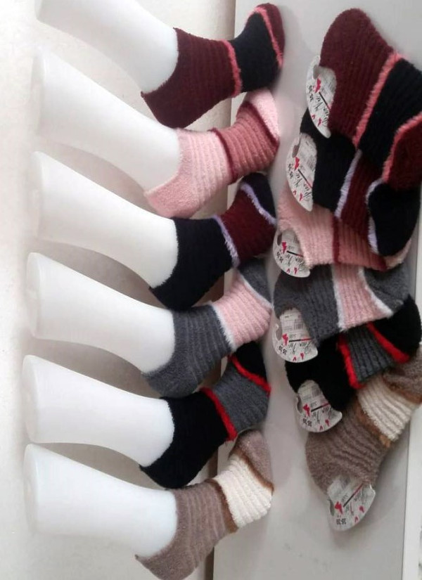 PierVio HVL 400011A1 Assorted 12-Pair Pack Women's Socks (36-40) — factory-direct from Turkey
