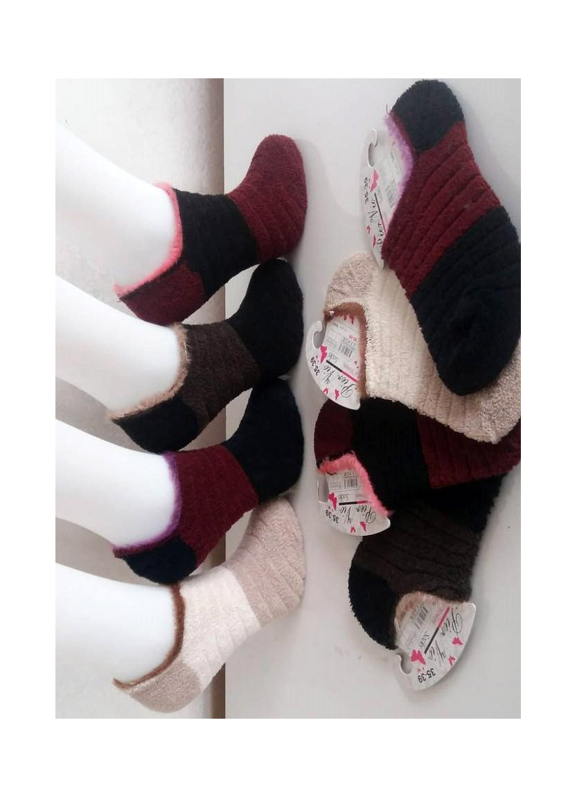 PierVio HVL 400011A4 Assorted 12-Pair Pack Women's Socks (36-40) — wholesale from Turkey