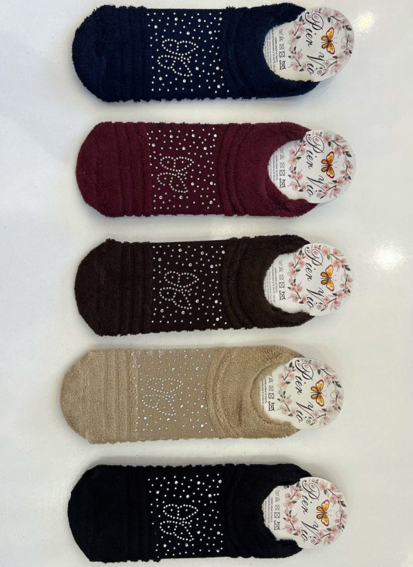 PierVio HVL 50015T3 Assorted 12-Pair Pack Women's Socks (36-40) — wholesale from Turkey
