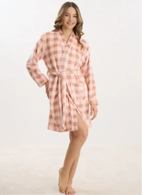 Халат Женский Короткий S+M+L+XL Sevim Sevim 16286 — прямые поставки из Турции