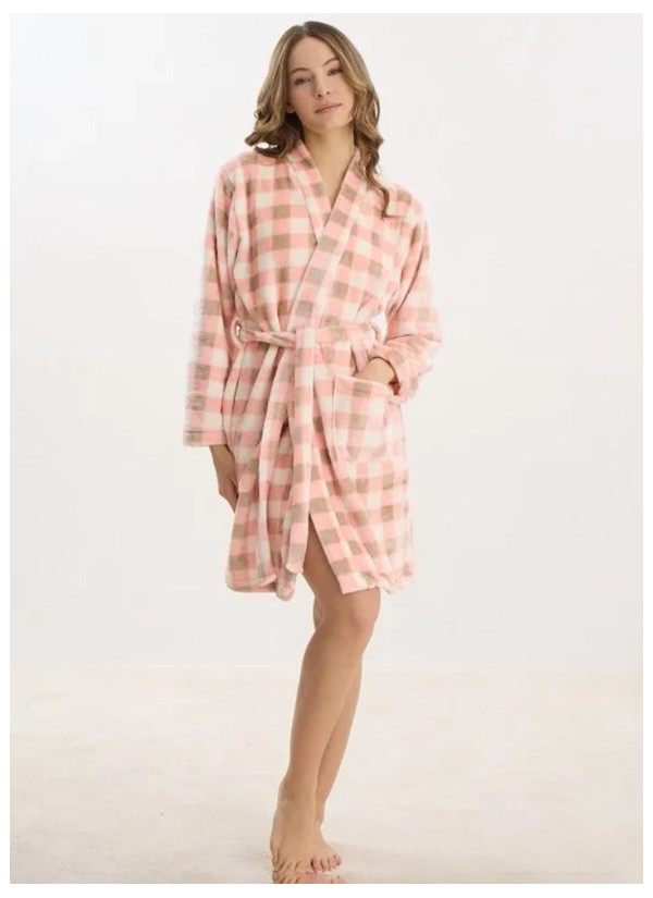 Sevim 16286 Women's Robe (S+M+L+XL) — Turkish factory wholesale