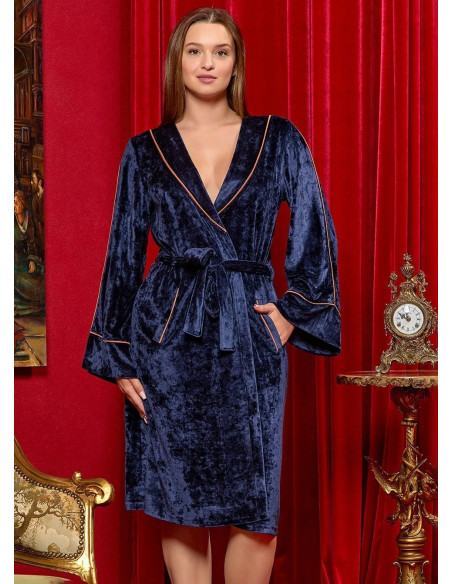 AQUA 25084 Laci Women's Robe — factory-direct from Turkey