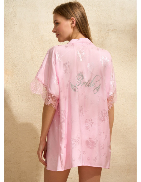 Anil 4777 STK Lace 3-Piece Robe Set — wholesale from Turkey
