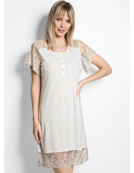 Ночная Сорочка (S+M+L+XL+2XL) MONAMISE Monamise 19153 — купить оптом из Турции