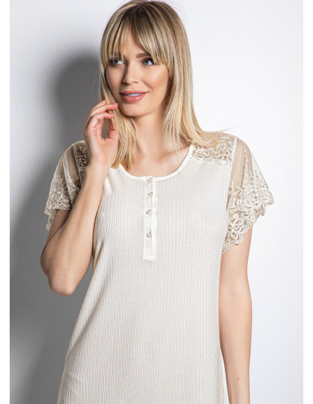 Monamise 19153 Nightdress (S+M+L+XL+2XL) — factory-direct from Turkey