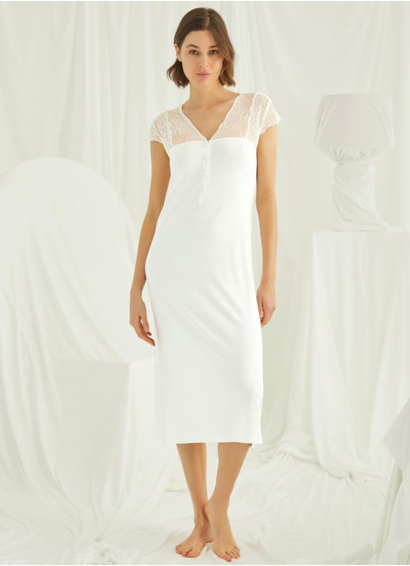 Monamise 18407 Nightdress (S+M+XL+2XL+3XL) — Istanbul wholesale supplier
