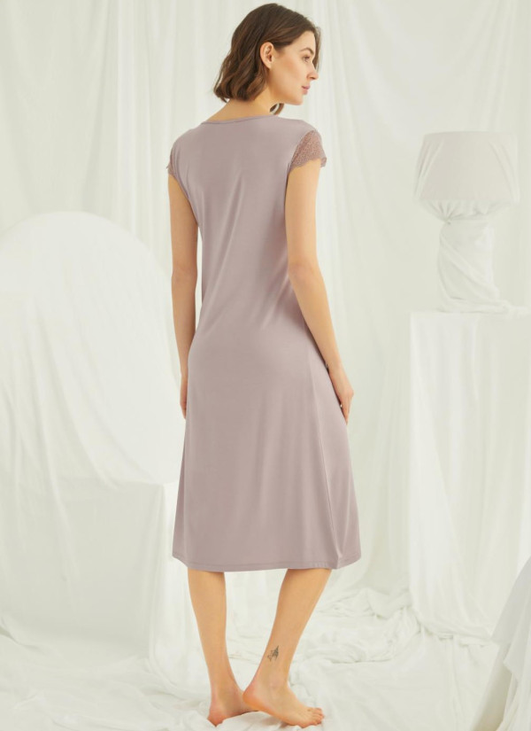 Monamise 18436 Nightdress (S+M+L+XL+2XL+3XL) — Turkish factory wholesale 2