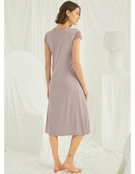 Monamise 18436 Nightdress (S+M+L+XL+2XL+3XL) — Istanbul wholesale supplier
