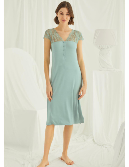 Ночная Сорочка (S+M+L+XL+2XL+3XL) MONAMISE Monamise 18463 — фабричная коллекция оптом