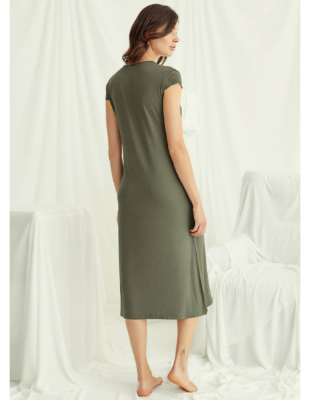 Monamise 18487 Nightdress (S+M+L+XL+2XL+3XL) — factory-direct from Turkey