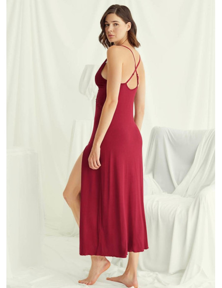 Ночная Сорочка (S+M+L+XL) MONAMISE Monamise 18491 — оптом от турецкой фабрики