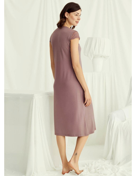 Ночная Сорочка (S+M+L+XL+2XL+3XL) MONAMISE Monamise 18511 — оптом для магазинов и бутиков