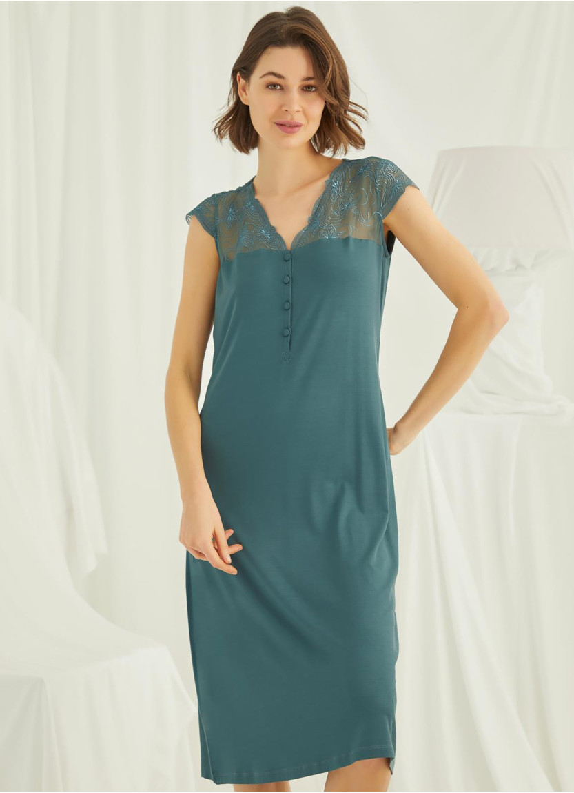 Monamise 19304 Nightdress (L+XL+2XL+3XL) — factory-direct from Turkey