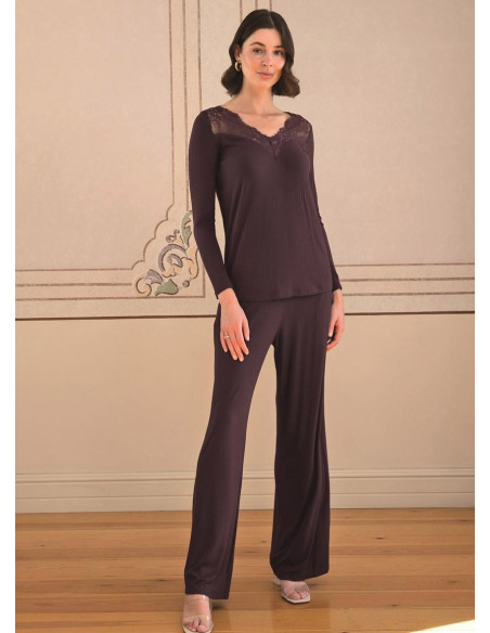 Комплект с Брюками (S+M+XL+2XL) MONAMISE Monamise 24159 — турецкий текстиль оптом