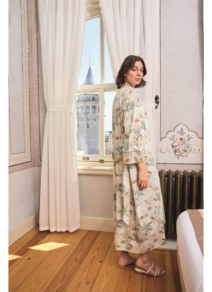 Женский Комплект с Халатом 2-КА (S+M+L+XL) MONAMISE Monamise 24161 — оптовая поставка из Турции