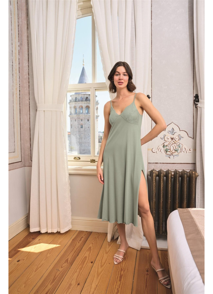 Женский Комплект с Халатом 2-КА (S+M+L+XL) MONAMISE Monamise 24161 — турецкий текстиль оптом