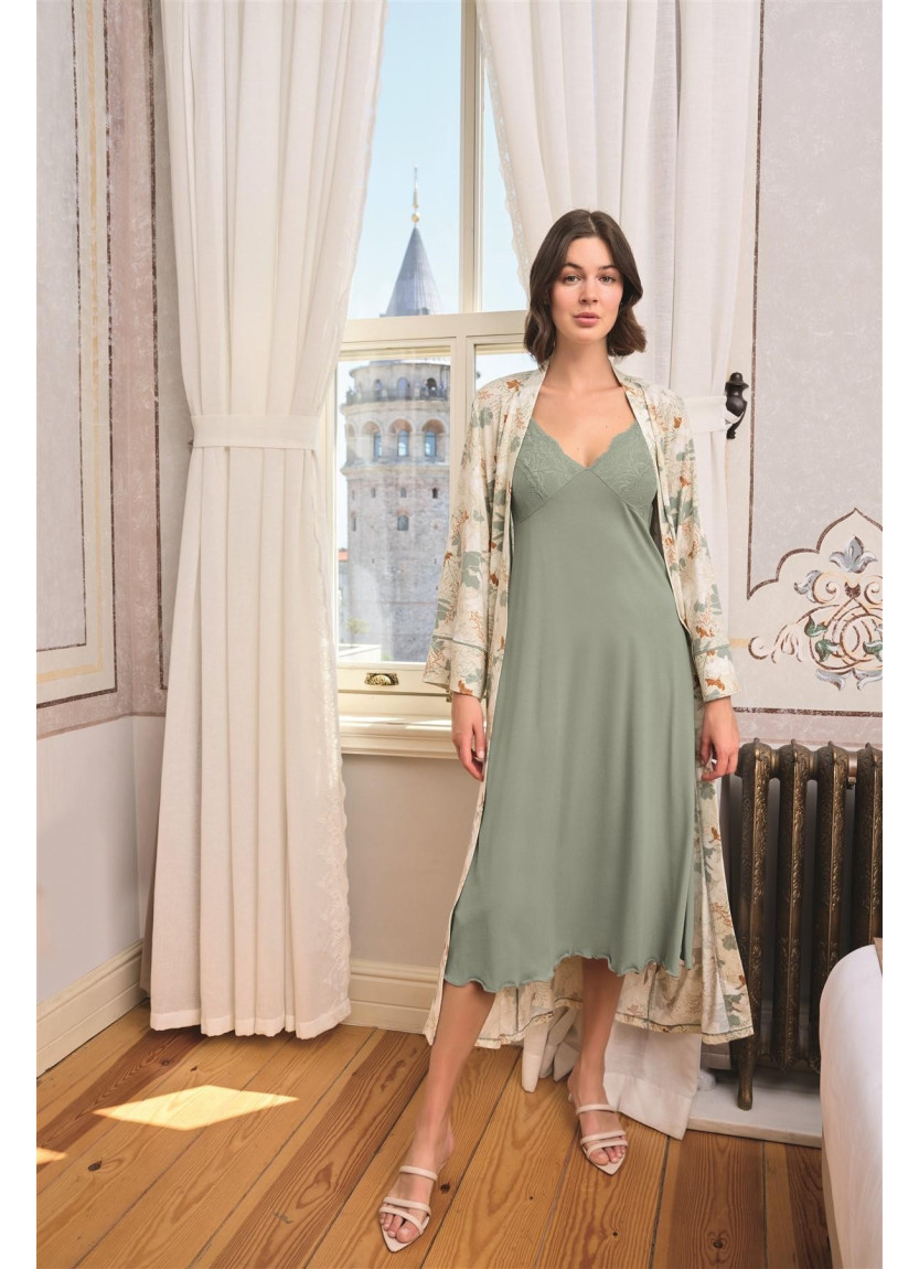 Monamise 24161 Robe Set (S+M+L+XL) — factory-direct from Turkey