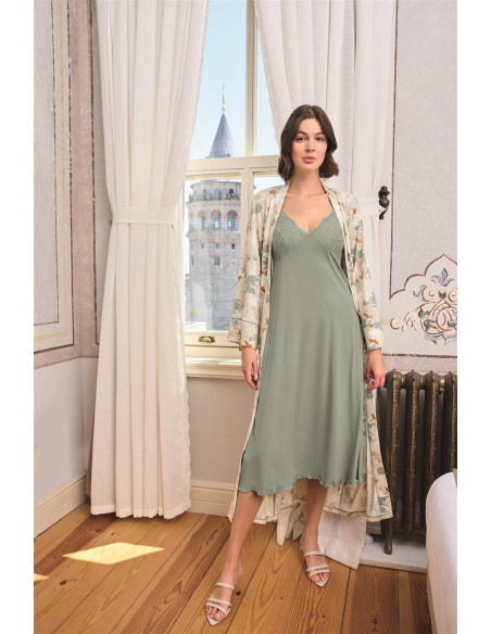 Monamise 24161 Robe Set (S+M+L+XL) — factory-direct from Turkey