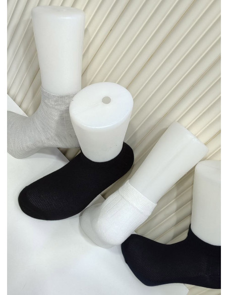 LOF KIS COT 5006D1 12-Pair Pack Men's Socks (40-44) — Turkey wholesale collection