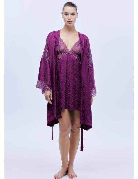 Bonjour Madame 1602 Viscose Nightdress — Turkish factory wholesale