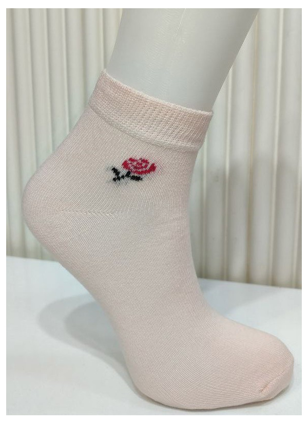 PierVio COT 50005 Cotton Assorted 12-Pair Pack Women's Socks (36-40) — factory-direct from Turkey 2