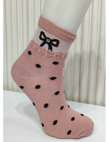 PierVio COT 50006 Cotton Assorted 12-Pair Pack Women's Socks (36-40) — Turkey wholesale collection