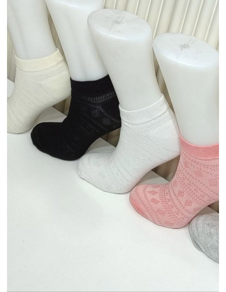 Носки Женские Cotton 12 Пар/Уп. (36-40) (Ассорти) Pier Vio PierVio COT 50010 — купить оптом со Стамбула