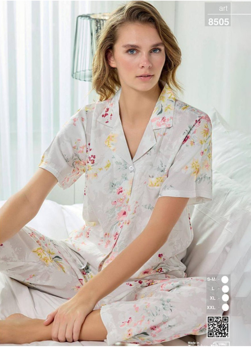 Seamlife 8505 Women's Pajama Set (SM+L+XL+2XL) — Turkey wholesale collection