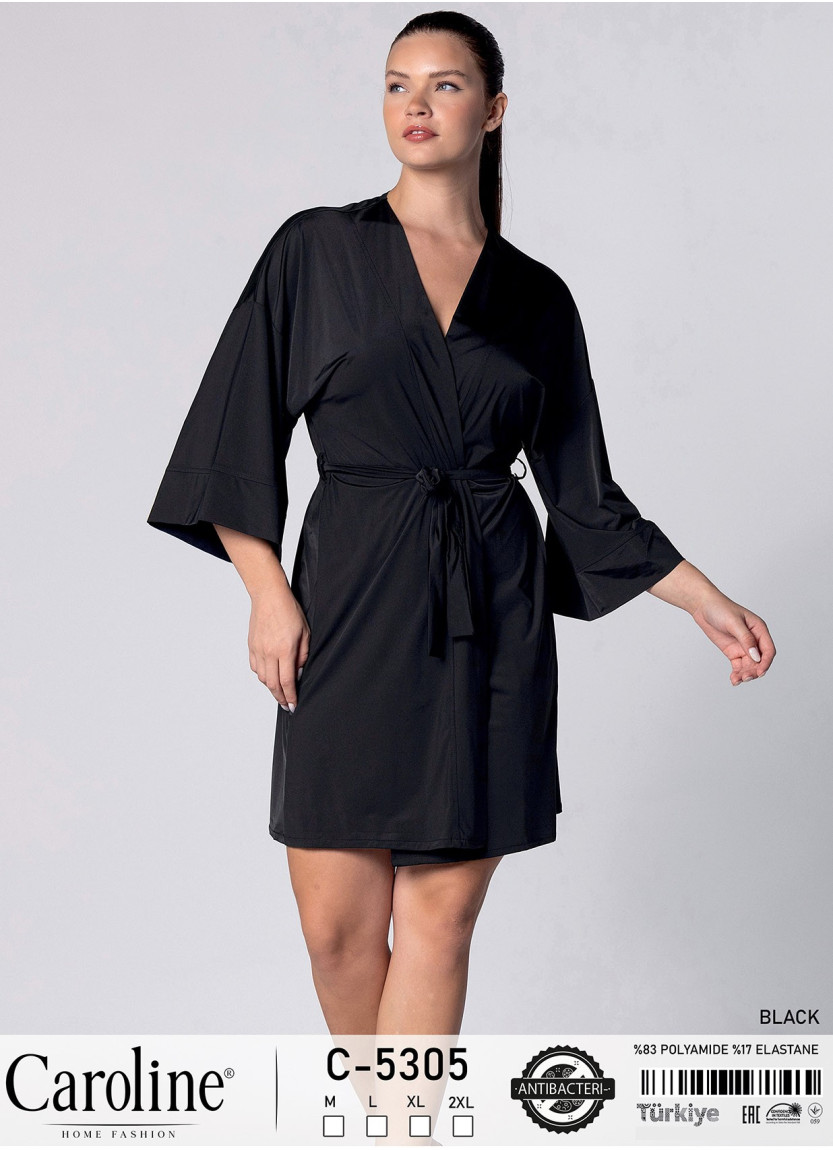 Caroline C-5305 Оптом Турция Фабрика Халат Женский Antibacterial (M+L+XL+2XL) Caroline Купить Оптом с Турции
