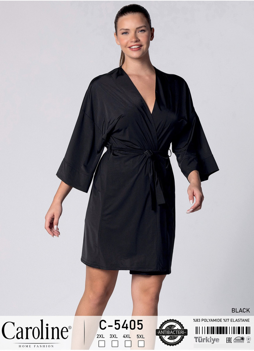 Халат Женский Antibacterial (2XL+3XL+4XL+5XL) Caroline Caroline C-5405 — оптом для магазинов и бутиков