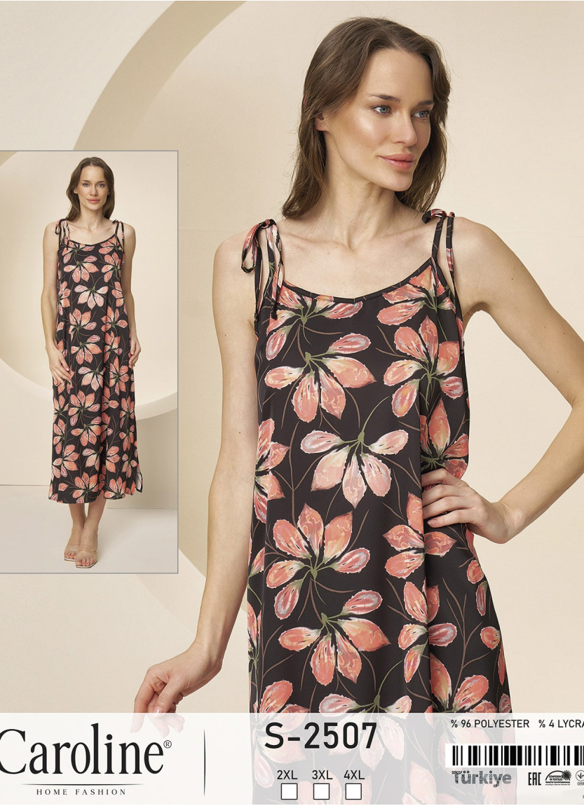 Caroline S-2507 Dress (2XL+3XL+4XL) — Istanbul wholesale supplier