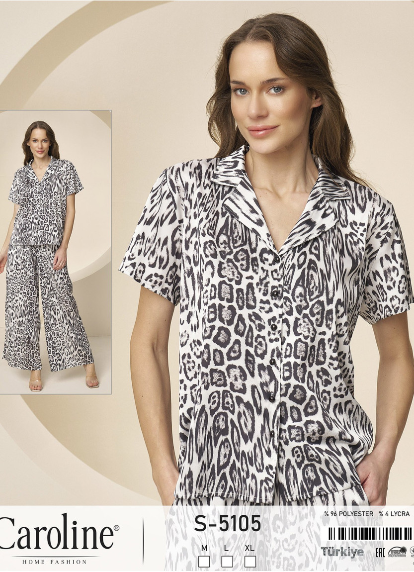 Caroline S-5105 Women's Pajama Set (M+L+XL) — wholesale from Turkey