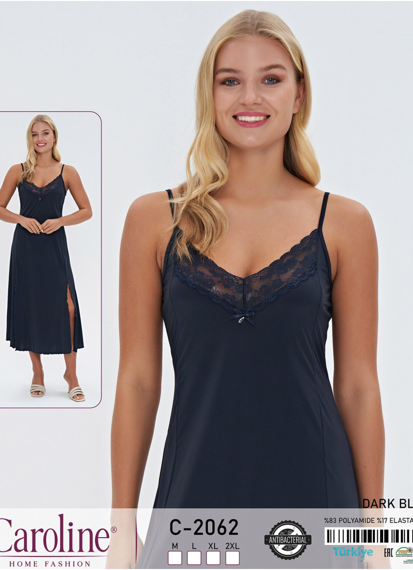 Caroline C-2062 Nightdress (M+L+XL+2XL) — factory-direct from Turkey