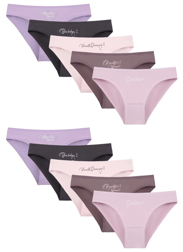 Donella 2171PB135 Assorted 10-Pack Women's Briefs — wholesale for boutiques