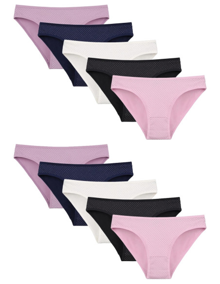 Donella 218125 Assorted 10-Pack Women's Briefs — direct Turkish factory supply
