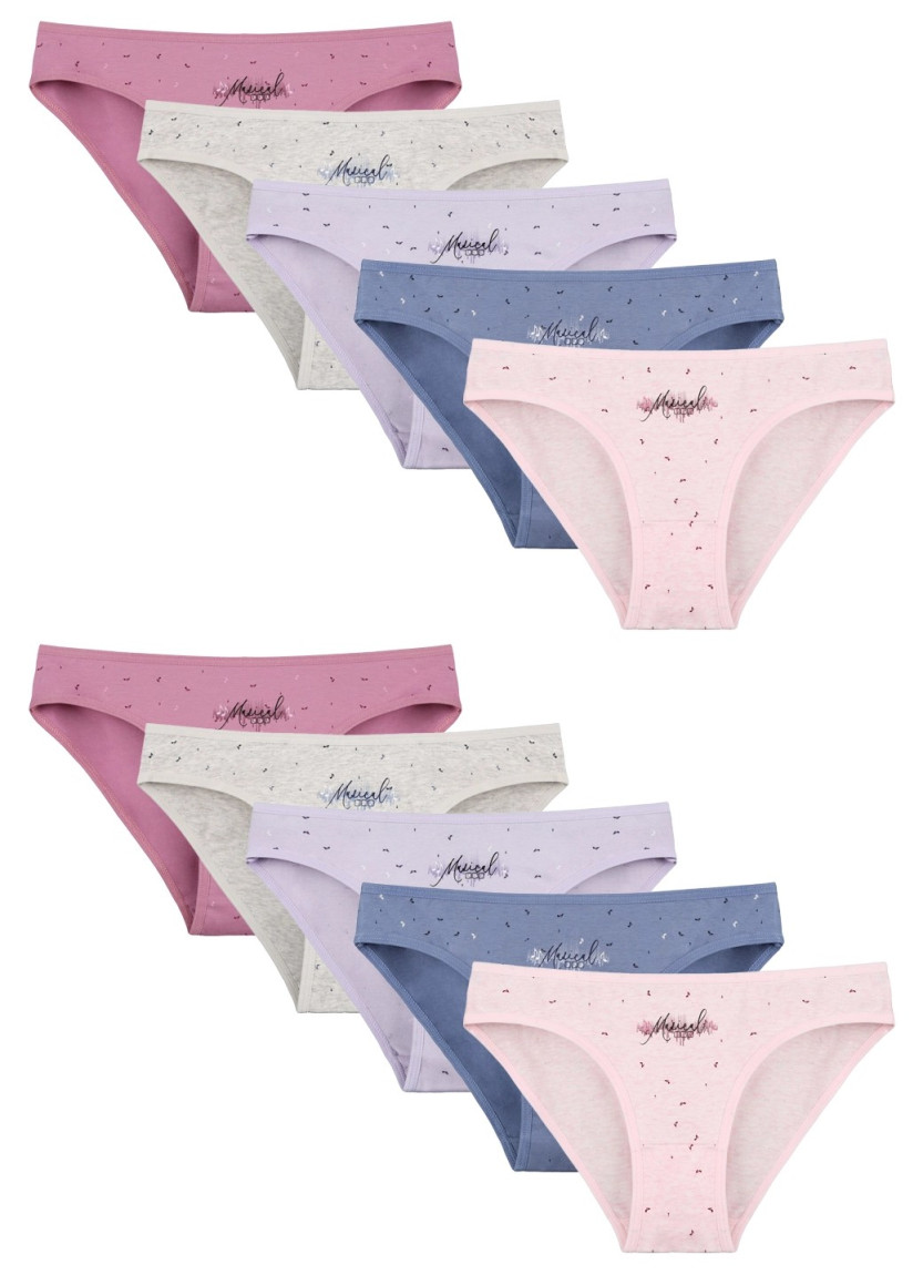 Donella 2181B23 Assorted 10-Pack Women's Briefs — wholesale from Turkey