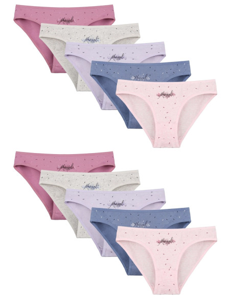 Donella 2181B23 Assorted 10-Pack Women's Briefs — wholesale from Turkey