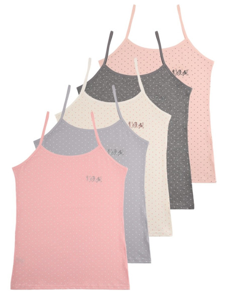 Donella 2381B28 Assorted 10-Pack Tank Top — Turkish factory wholesale