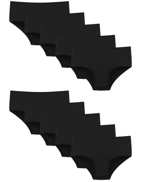Donella 2532S 10-Pack Women's Briefs — factory-direct from Turkey