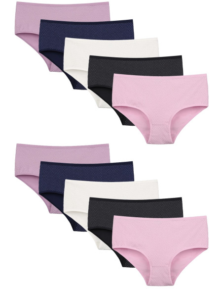 Donella 258125 Assorted 10-Pack Women's Briefs — Istanbul wholesale supplier